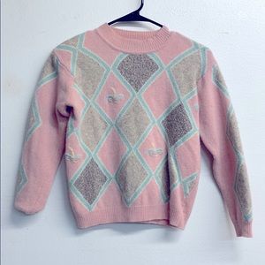 Pastel knit sweater